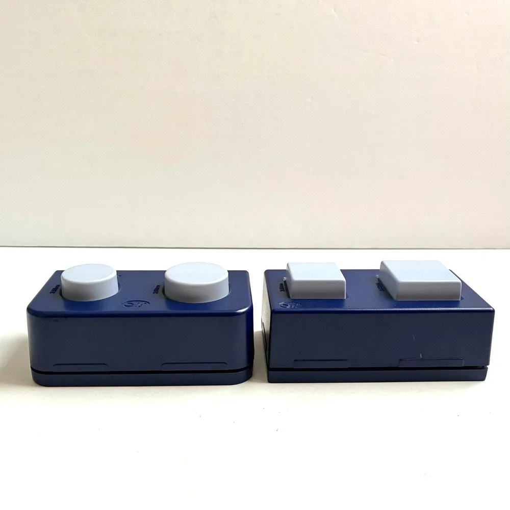 Creative Memories Paper Punches Lot of 2 Square and Circle Maker Double Punch